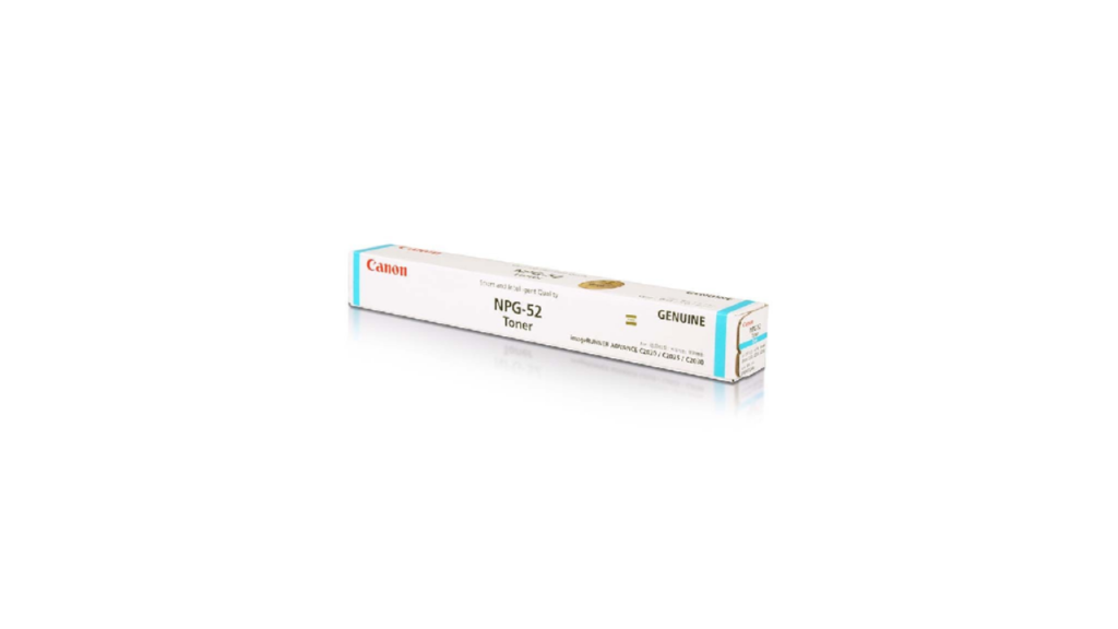 CANON NPG-52 CYAN ORIGINAL LASERJET TONER CARTRIDGE | Wis